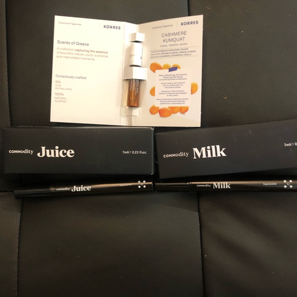 Commodity Milk & Juice Fragrance Set — Black